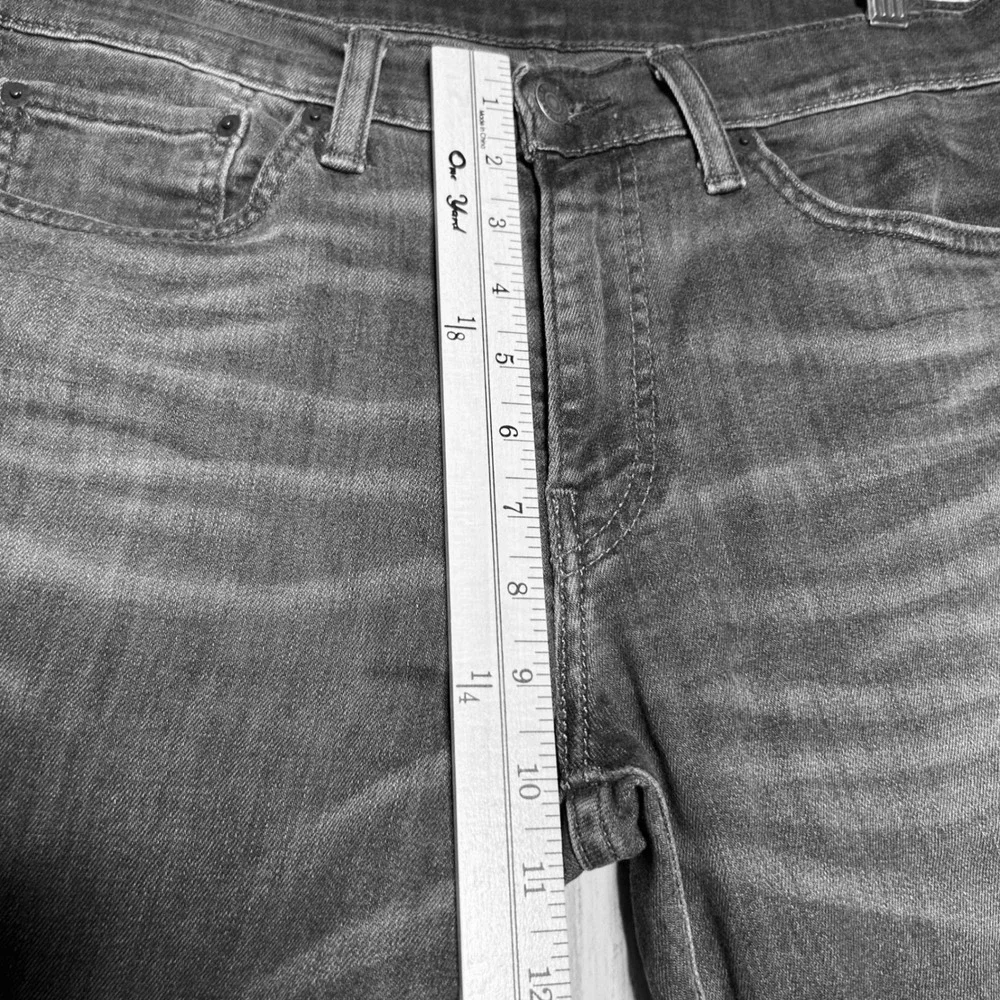 Levi 511‎ Jeans Mens 32x30 Black Dark Wash Straight Leg Denim Gorpcore Casual
